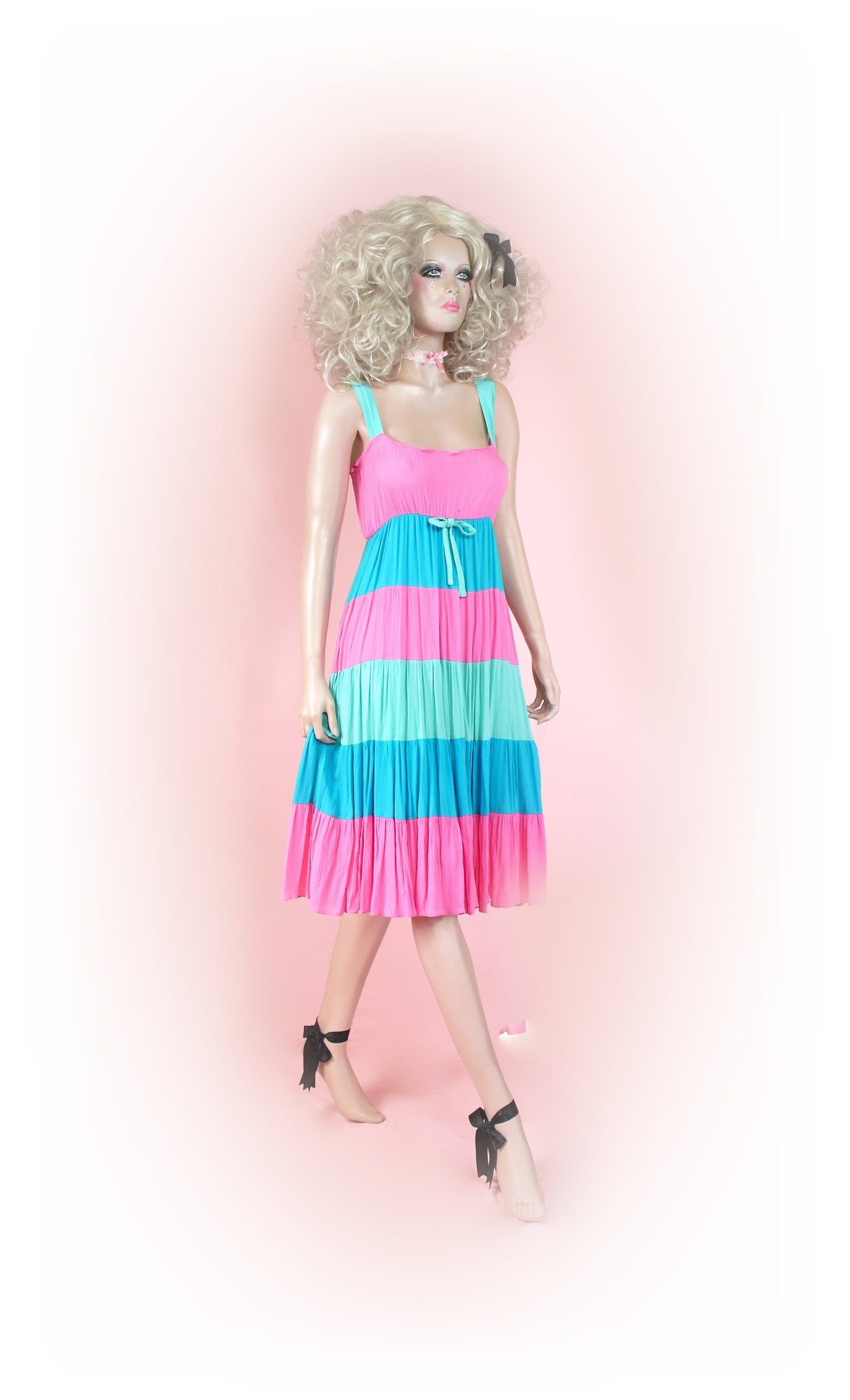 Pinks and Blues<br>Candy Stripe