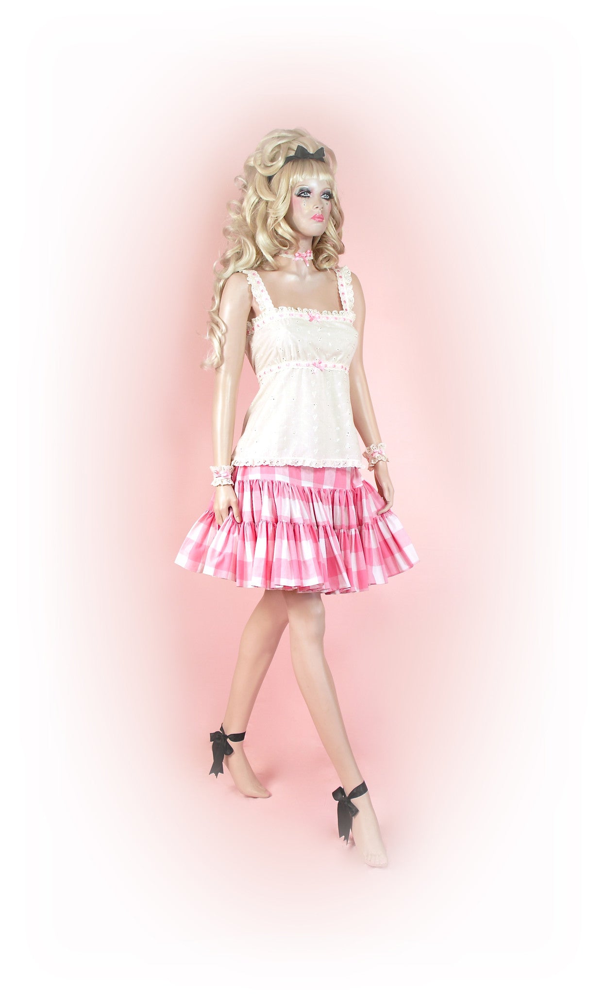 Pink<br>Picnic Gingham Mini