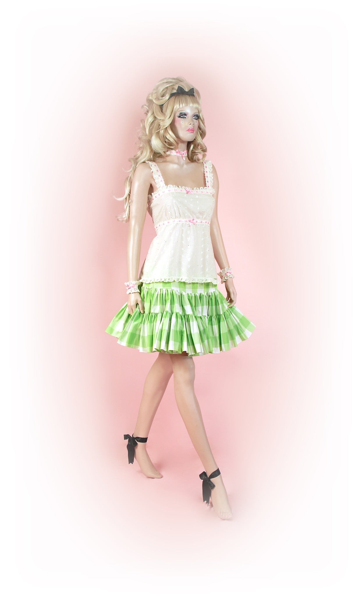 Green<br>Picnic Gingham Mini