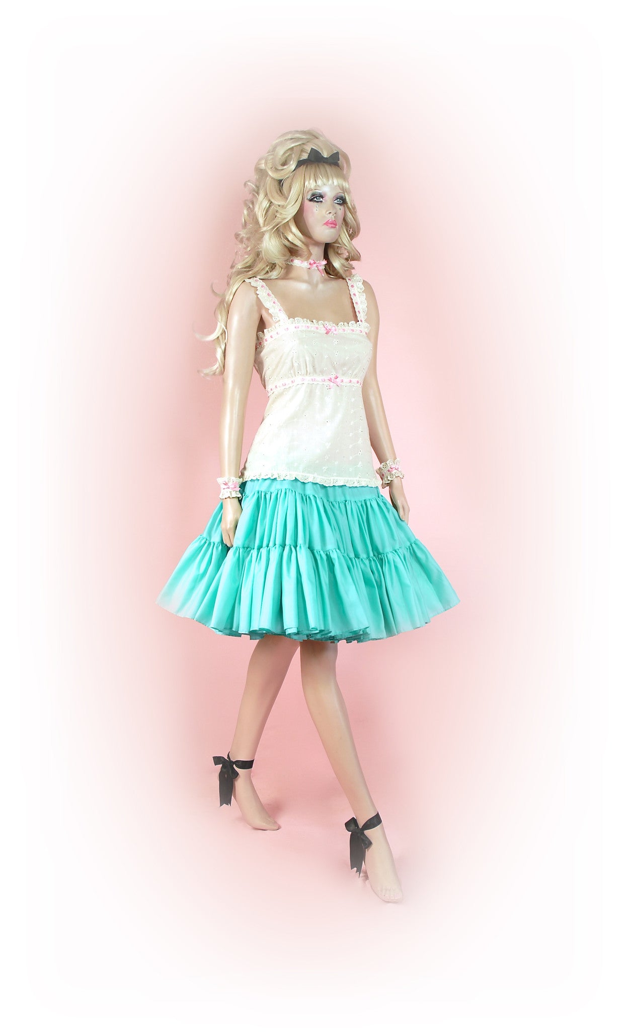 Teasing Turquoise<br>Tutu Knee