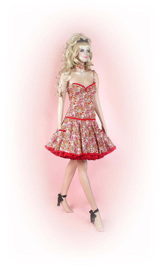 Red<br>Dainty Floral